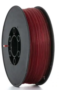 WORCAM Filament 1.75mm PLA Transparentní červená - Onyx