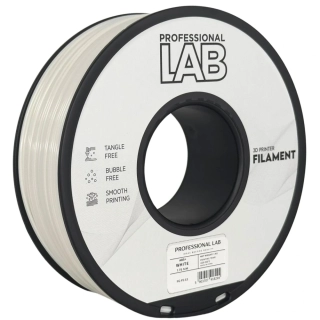 Professional Lab ABS+ Filament 1,75 mm 1 kg ABS+ Bílá (White)